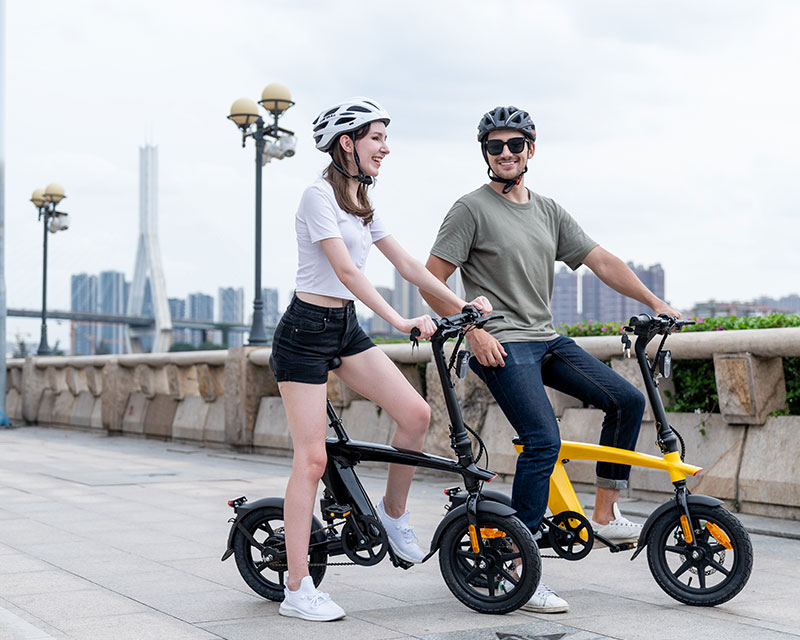Minibicicleta el&eacute;ctrica plegable para adultos, con bater&iacute;a extra&iacute;ble, H1-250W