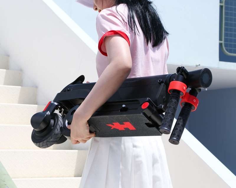 Mini patinete el&eacute;ctrico plegable port&aacute;til X6 de 5,5 pulgadas para adultos y ni&ntilde;os