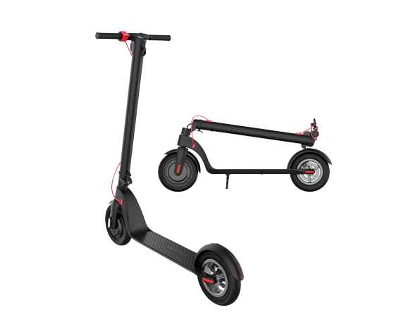 Patinete eléctrico plegable de 2 ruedas para adultos, con neumáticos de 8,5/10 pulgadas, X7-350w